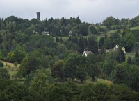 Nová Ves,  rozhledna a chata Na Vyhlídce