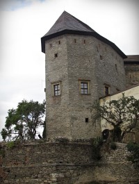 na individuální  prohlídce hradu