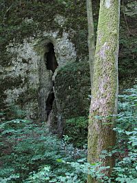 Další jeskyně a zajímavosti Pustého žlebu