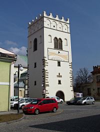 samostatná zvonice u kostela sv. Jakuba