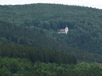 Příčný vrch - poutní kostel