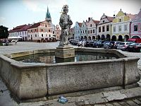 Pohádkové náměstí v Telči