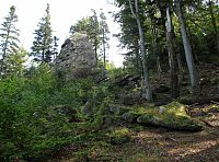 Čertovy kameny - skalní věž Bělák