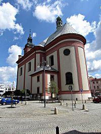 Hranický kostel Stětí sv.Jana Křtitele