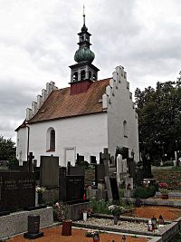 Předklášteří - hřbitovní kostel Nejsvětější Trojice