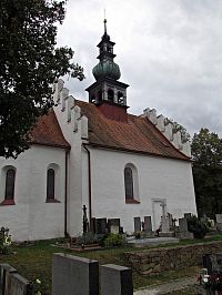 hřbitovní kostel Nejsvětější Trojice