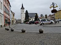 Slezské náměstí a kostel