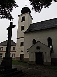 Český Rudolec - kostel sv.Jana Křtitele