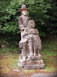 socha Valašské rodiny