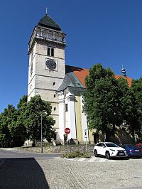 vyhlídková věž kostela