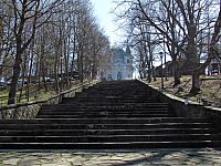 Monumentální schodiště na sv.Hostýně