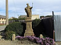 Kyselovice - skulptura sv.Vendelína a sousoší Piety
