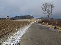 Vyhlídková silnička z Drnovic na Ploštinu