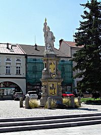 Valašské Meziříčí - skulptura sv.Floriana