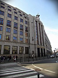 budova banky z ulice Na Příkopě