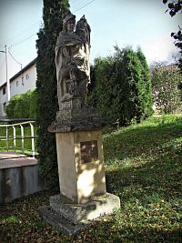 socha téhož světce