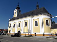 Slušovice - chrám Narození sv.Jana Křtitele