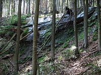 vlastní Poscaná skala