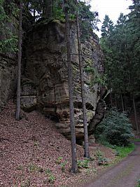 střední, nejmalebnější část rokle