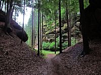 návrat na červenou trasu