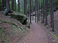 horní část ústřední rokle