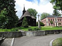 Hodslavický dřevěný kostel sv.Ondřeje