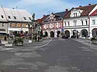 východní strana rynku