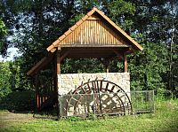maketa vodního mlýna