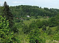 po žluté na hřeben Veřovických vrchů