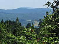 Vsetínské vrchy a vzdálené Beskydy