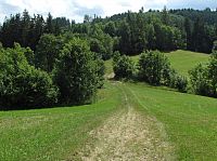 vyhlídková louka za sedlem