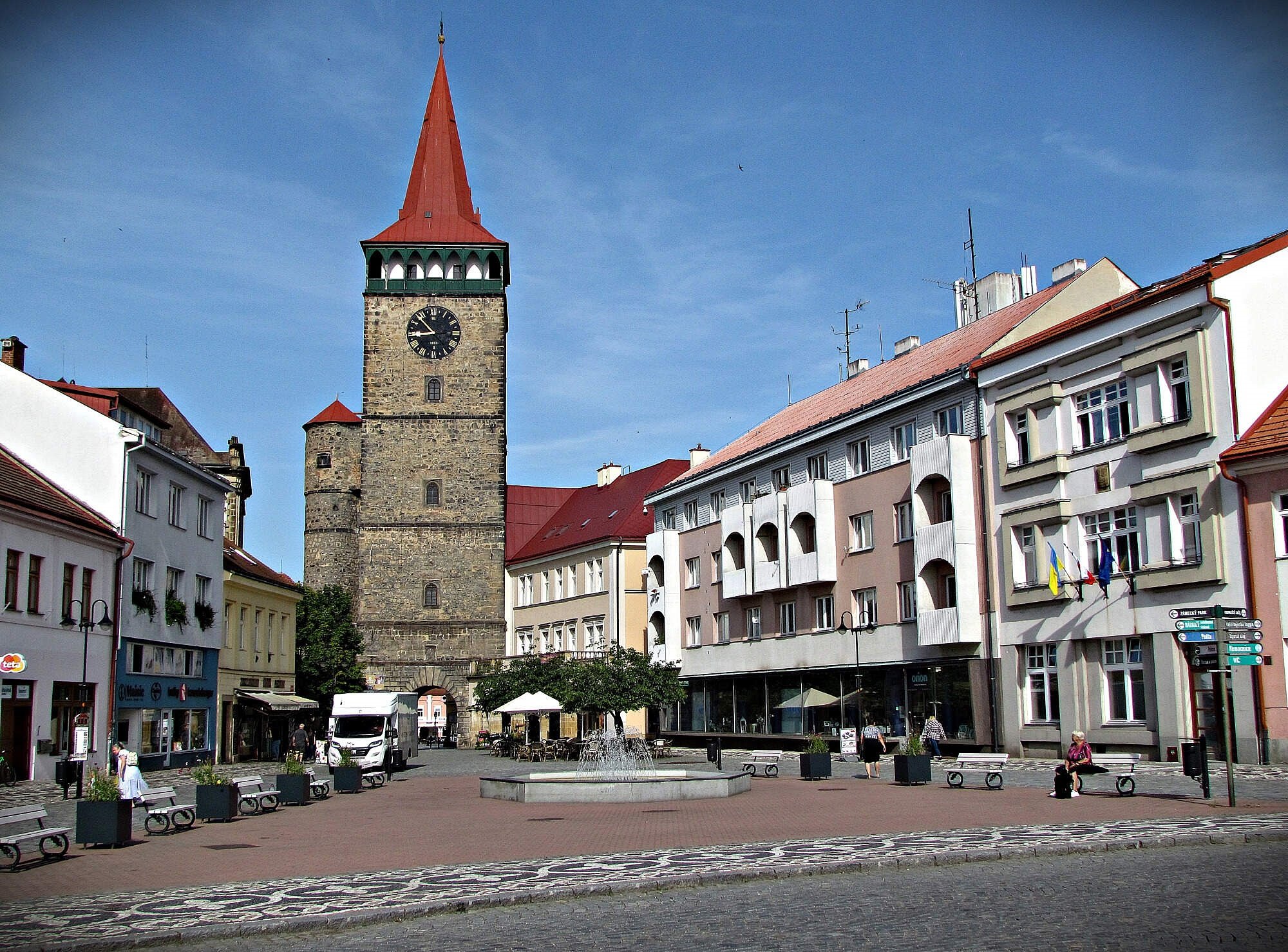 Jičín - Žižkovo náměstí