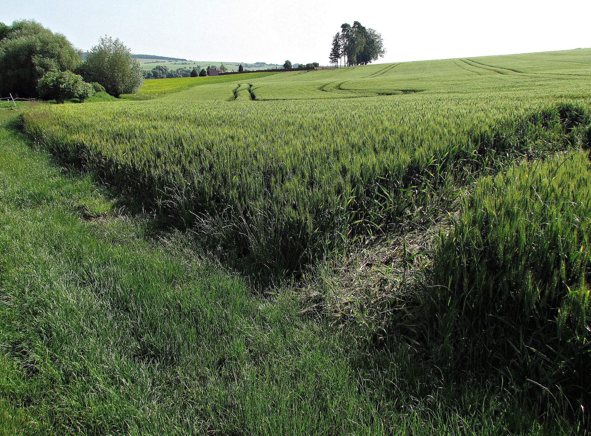 Krajinou a obcemi Litenčických vrchů - 1.Ze Zdounek přes Těšánky do Troubek