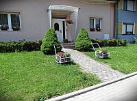 krásně upravené předzahrádky