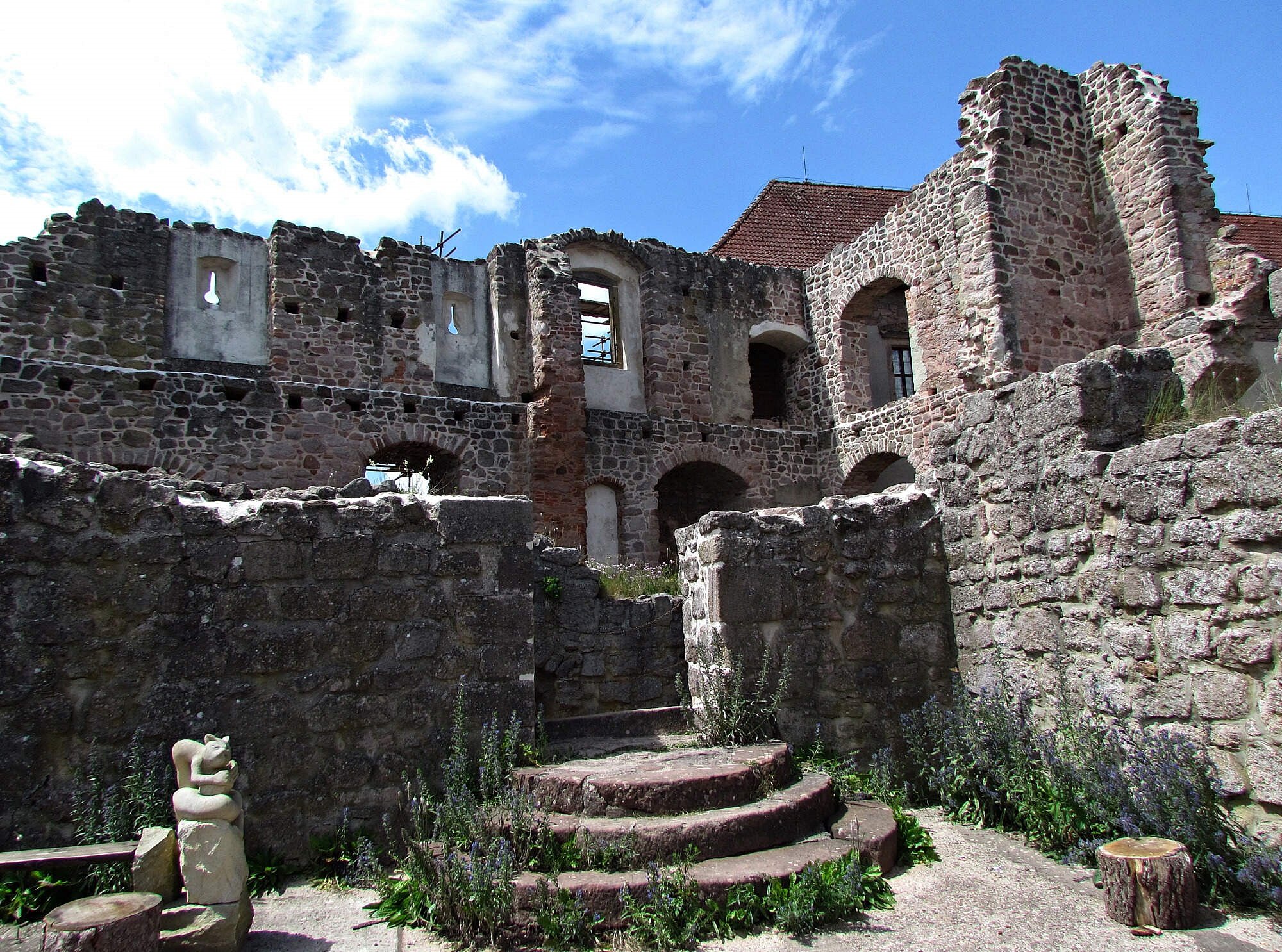 Na prohlídce hradu Pecka