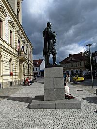 socha Václava Budovce z Budova