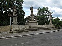 barokní sousoší pod zámkem