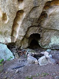 plácek s tábořištěm