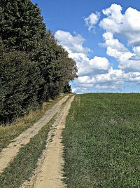 k nejvyššímu bodu výhledového hřebene