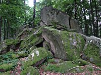 ve středu Předních skal