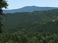 výhledy na Beskydy od předvrcholu Soláně