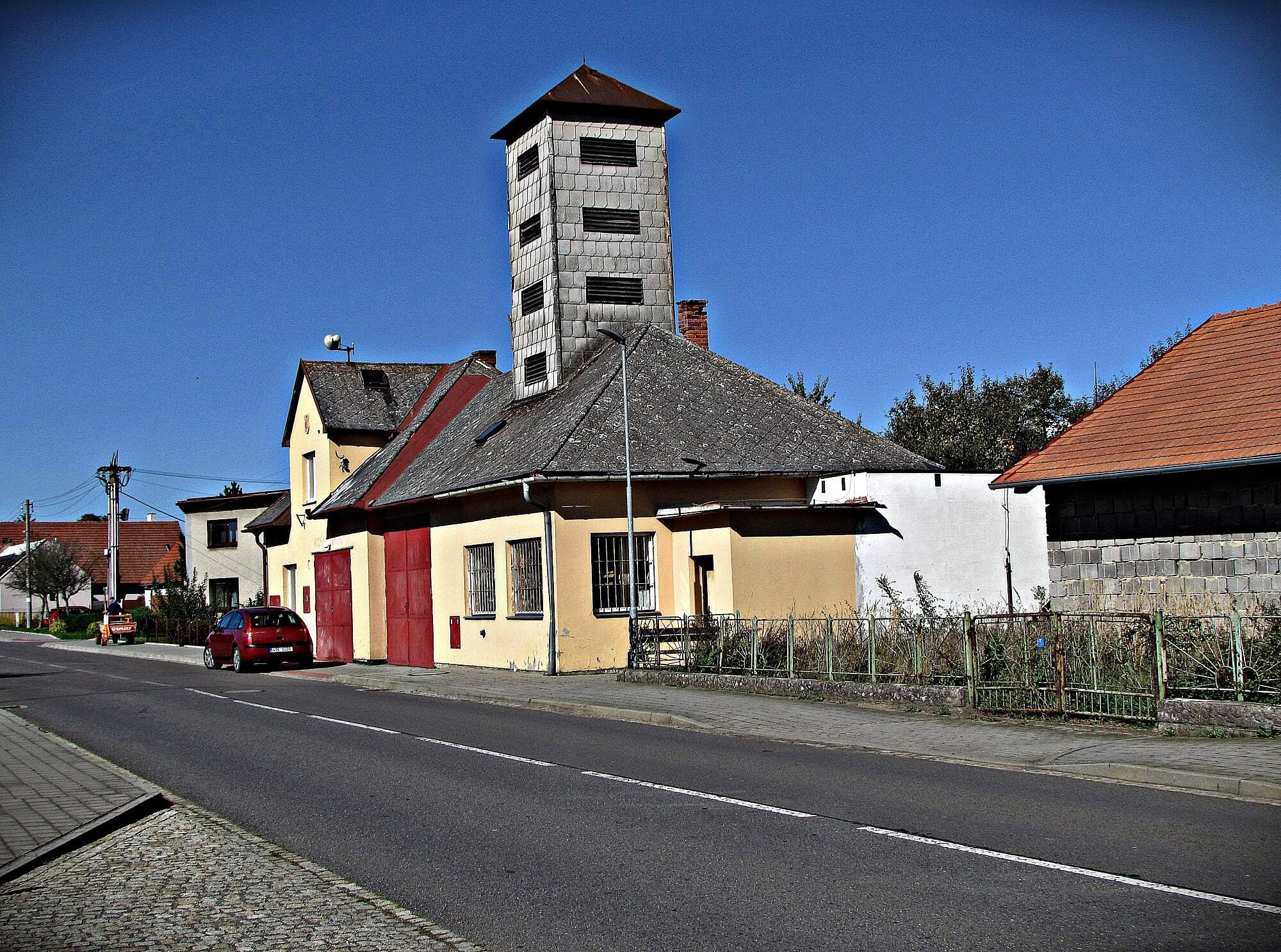 Všechovice - hasičská zbrojnice