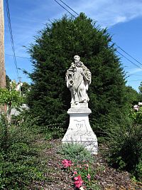 Klentnice - socha sv.Leonarda