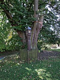 Boží muka pod lípou