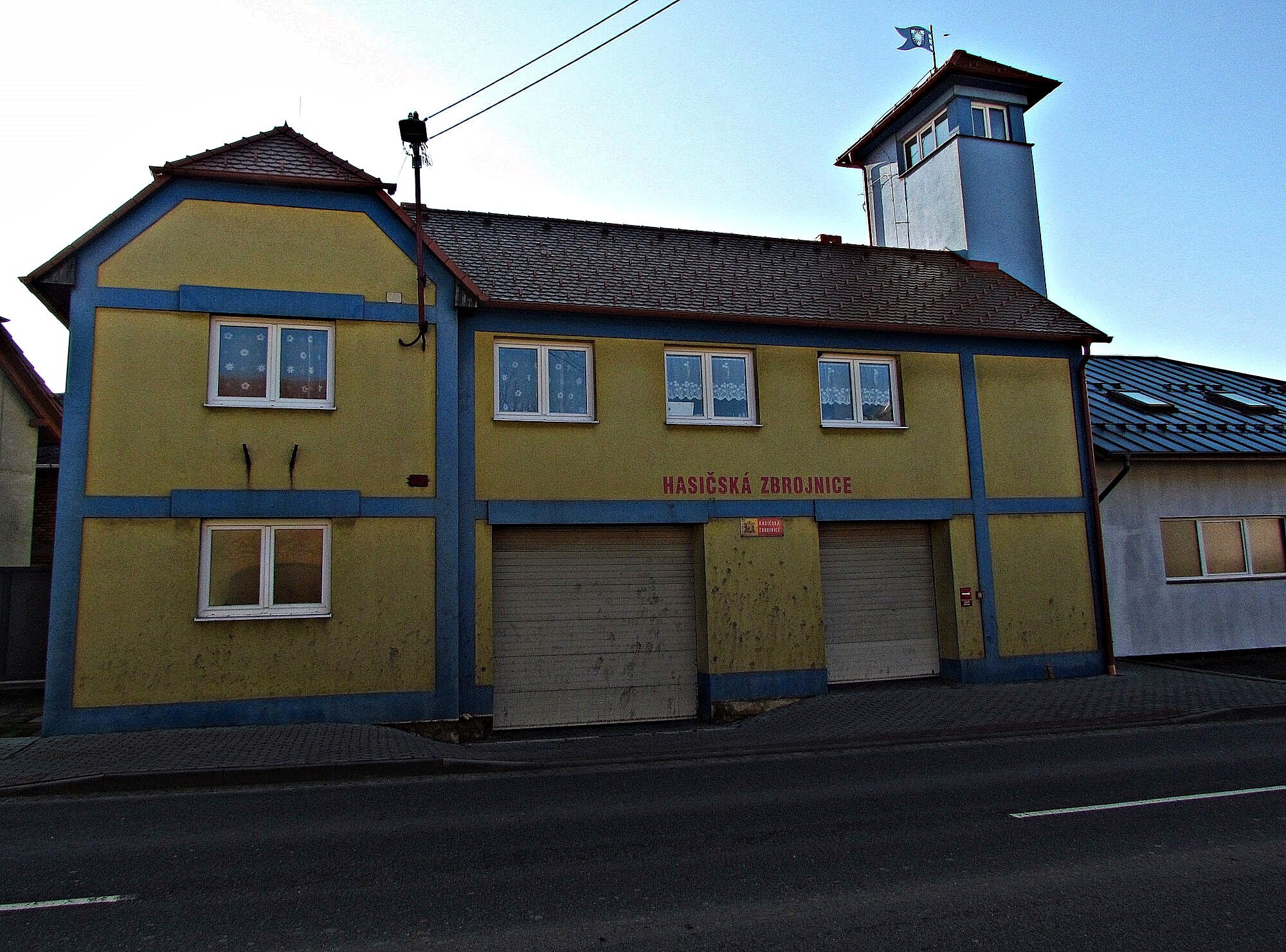 Hasičská zbrojnice v Loukově