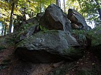 skalní útvary Mlčaček