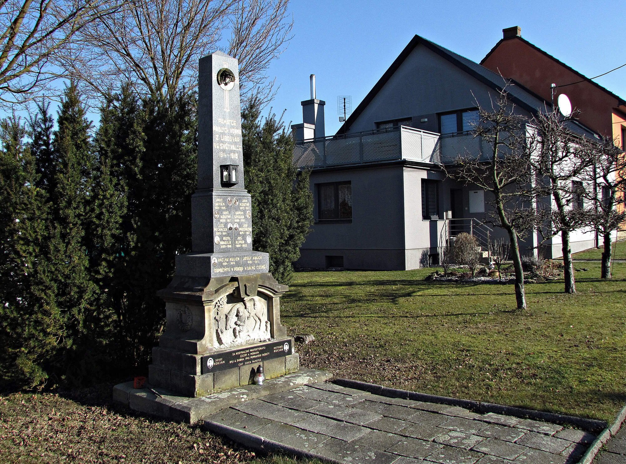 Libosváry - Pomník obětem 1.světové války