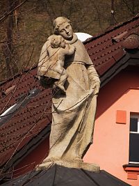 socha sv.Antonína Paduánského