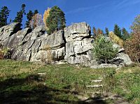 u vlastních Čertových skal