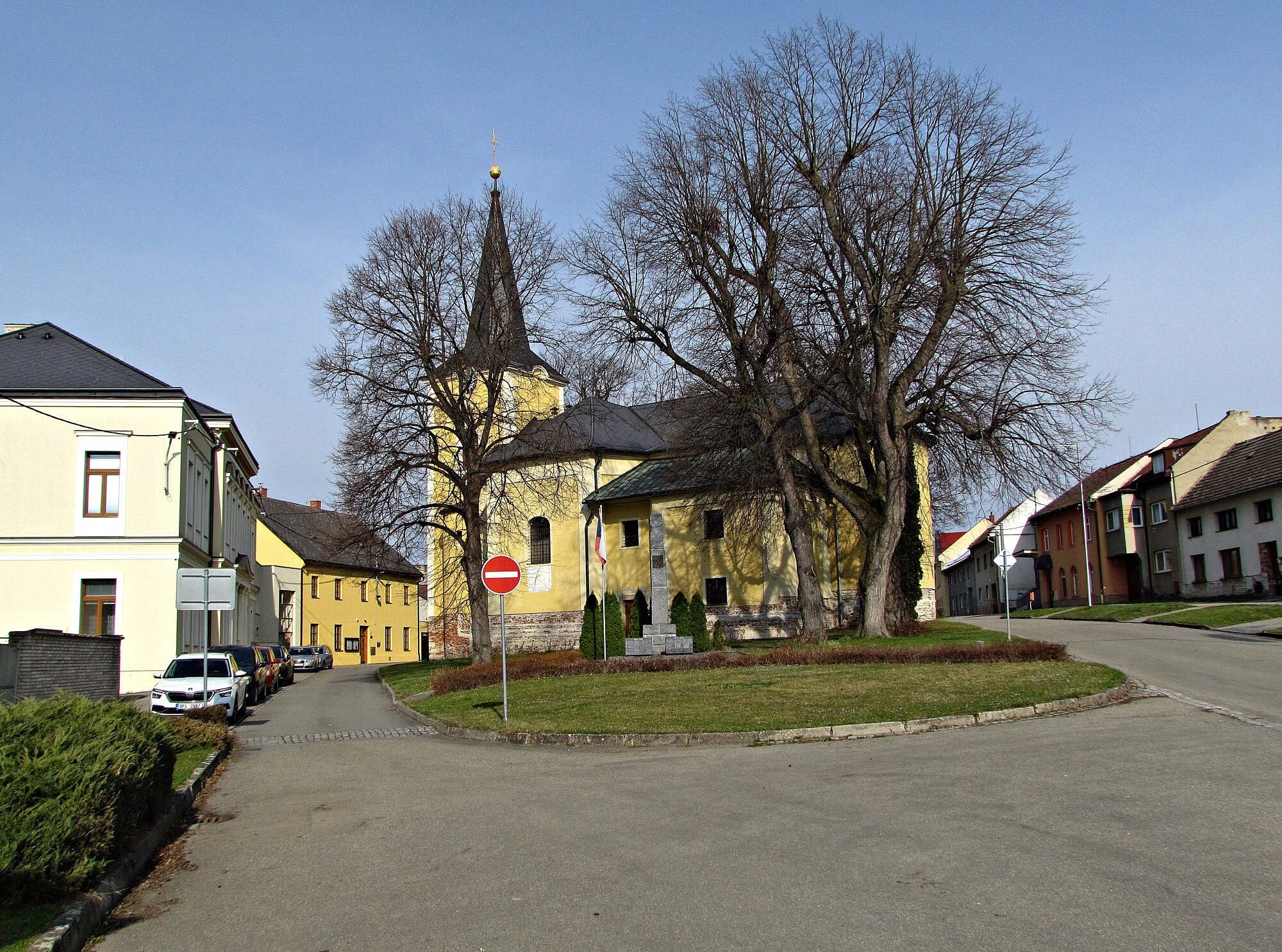 Zborovice - Památník obětem světových válek